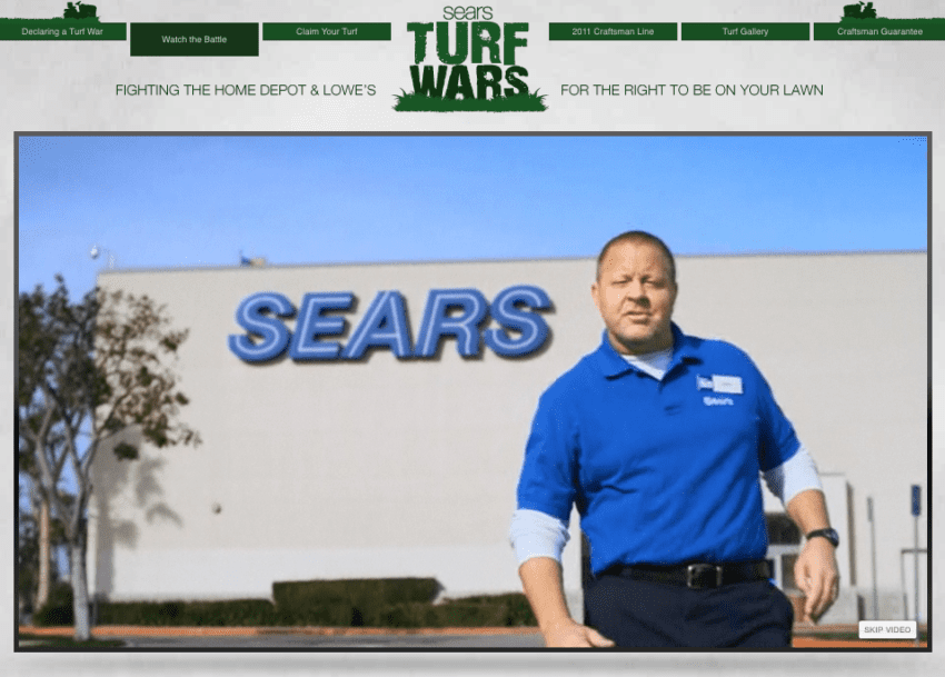 Sears Calls Out Home Depot and Lowe's in a Turf War!