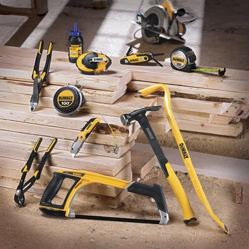 DeWalt Hand Tools Preview - Tape, Hammer, Utility Knife and More