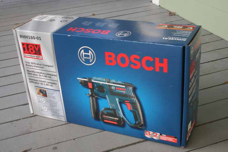 Bosch RHH180 Cordless Rotary Hammer Drill Review