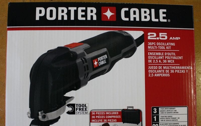 Porter-Cable PC250MTK Oscillating Multi-Tool Kit Review