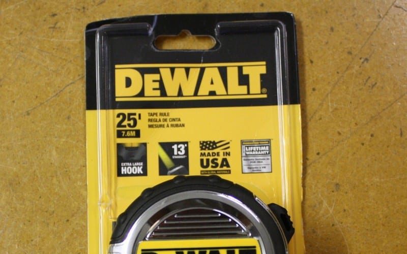 DeWalt DWHT33385 25ft Tape Measure Review