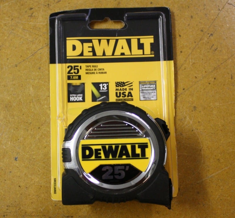 DeWalt DWHT33385 25ft Tape Measure Review