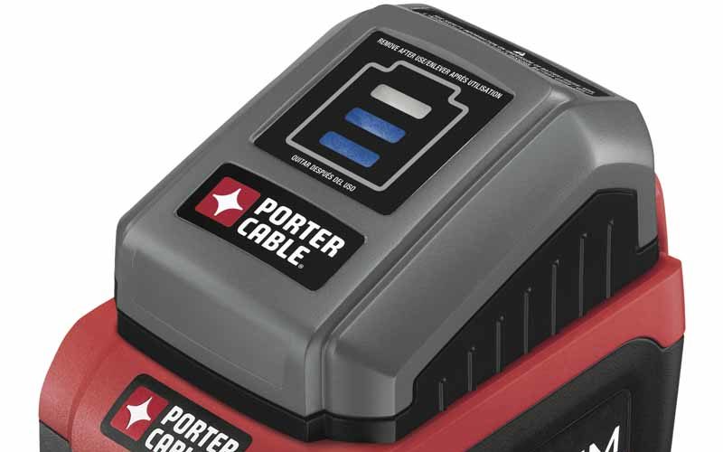 Porter-Cable PCC580B 18V Battery Status Indicator Preview