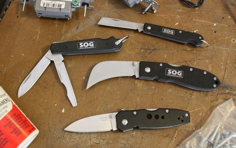 SOG Contractor Knives Review