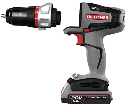 Craftsman Bolt-on 20V Max System Drill-Driver Preview