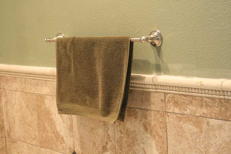 Installing a Towel Rack